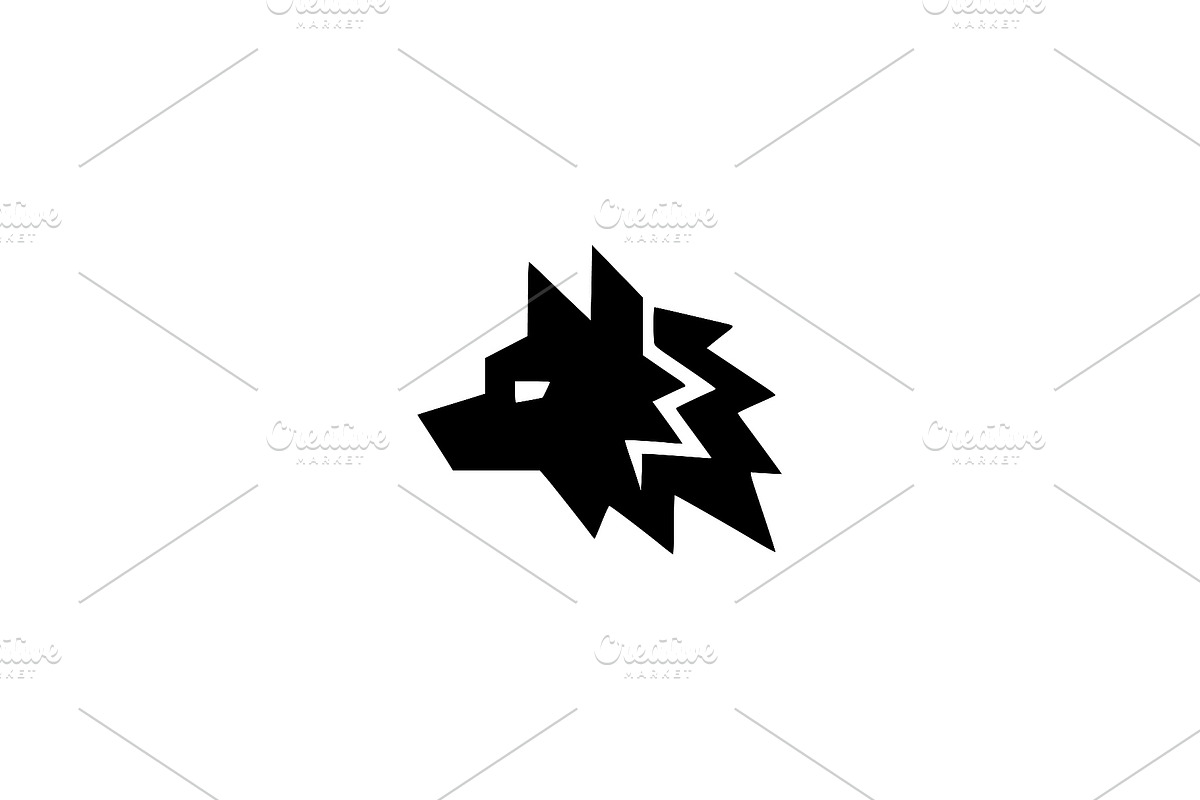 Wolf Head Logo, a Branding & Logo Template by Vectorium Studio (Photo 1 of 4)