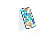 iPhone Mockup, an iPhone Mockup by Pikachudesign (Thumbnail 5 of 5)