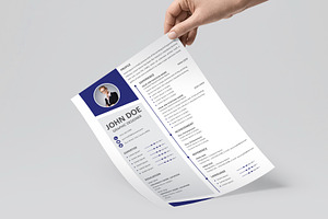 Professional Resume Template, a Resume Template by Annudesign