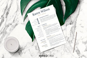 Sales Resume and Cover Letter, CV, a Resume Template by HIRED Design Studio (Thumbnail 12 of 12)