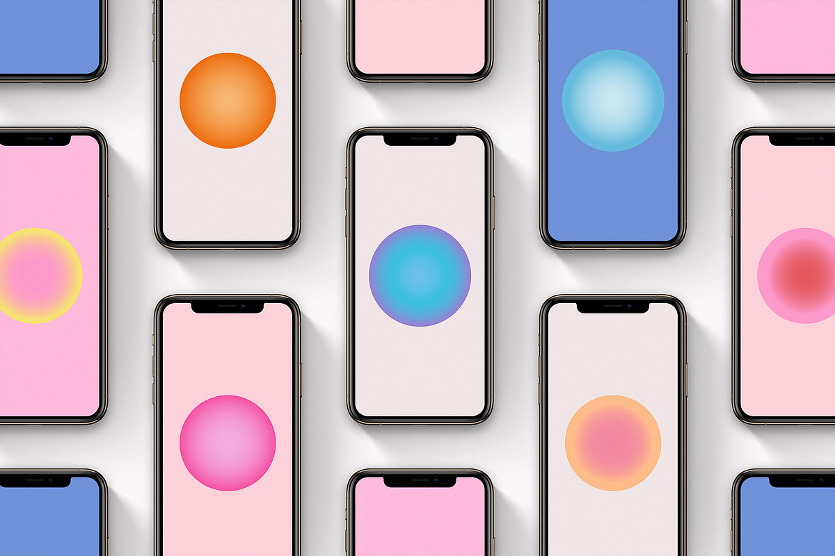 3 in 1 Round Aura Gradient Bundle, an Object Graphic by May Motif (Photo 11 of 17)