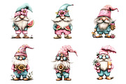 Whimsical summer old man clipart, an Illustration by SinaCreation (Thumbnail 2 of 9)