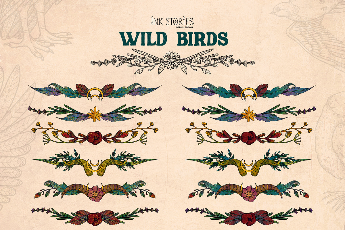 Wild Birds, an Animal Illustration by Ink Stories (Photo 18 of 20)