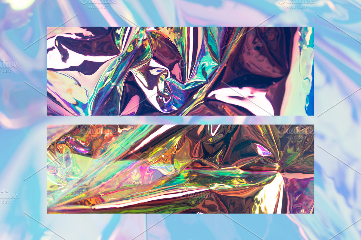 Holographic textures #1 - banners, a Texture Graphic by rorygez fresh (Photo 4 of 13)