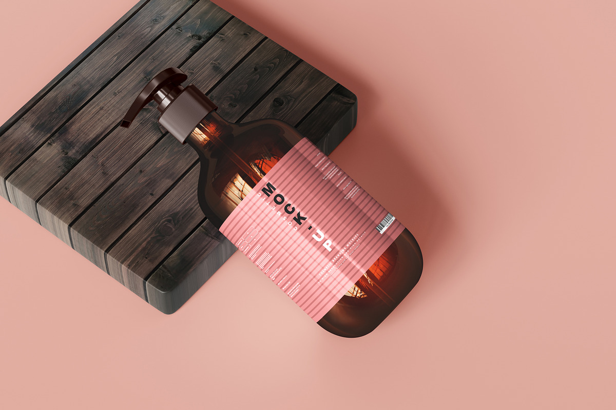 250+ Cosmetic Branding Mockup Bundle, a Cups & Container Mockup by pmvch (Photo 209 of 273)