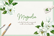 Spring flowers - watercolor clipart, a Decorative Illustration by long summer (Thumbnail 2 of 7)