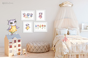Owl clipart watercolor illustrations, an Animal Illustration by UlitkaStudio (Thumbnail 5 of 8)