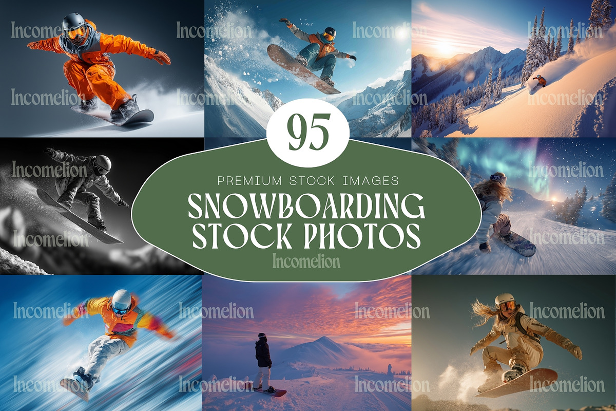 95 Snowboarding Stock Photos, a Sports & Recreation Photo by Incomelion (Photo 1 of 15)