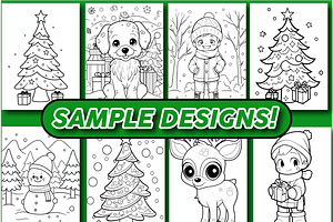 Happy Christmas Coloring Pages V2