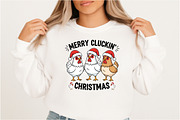 Christmas Chicken PNG, an Illustration by DreamArtGraphic (Thumbnail 2 of 6)