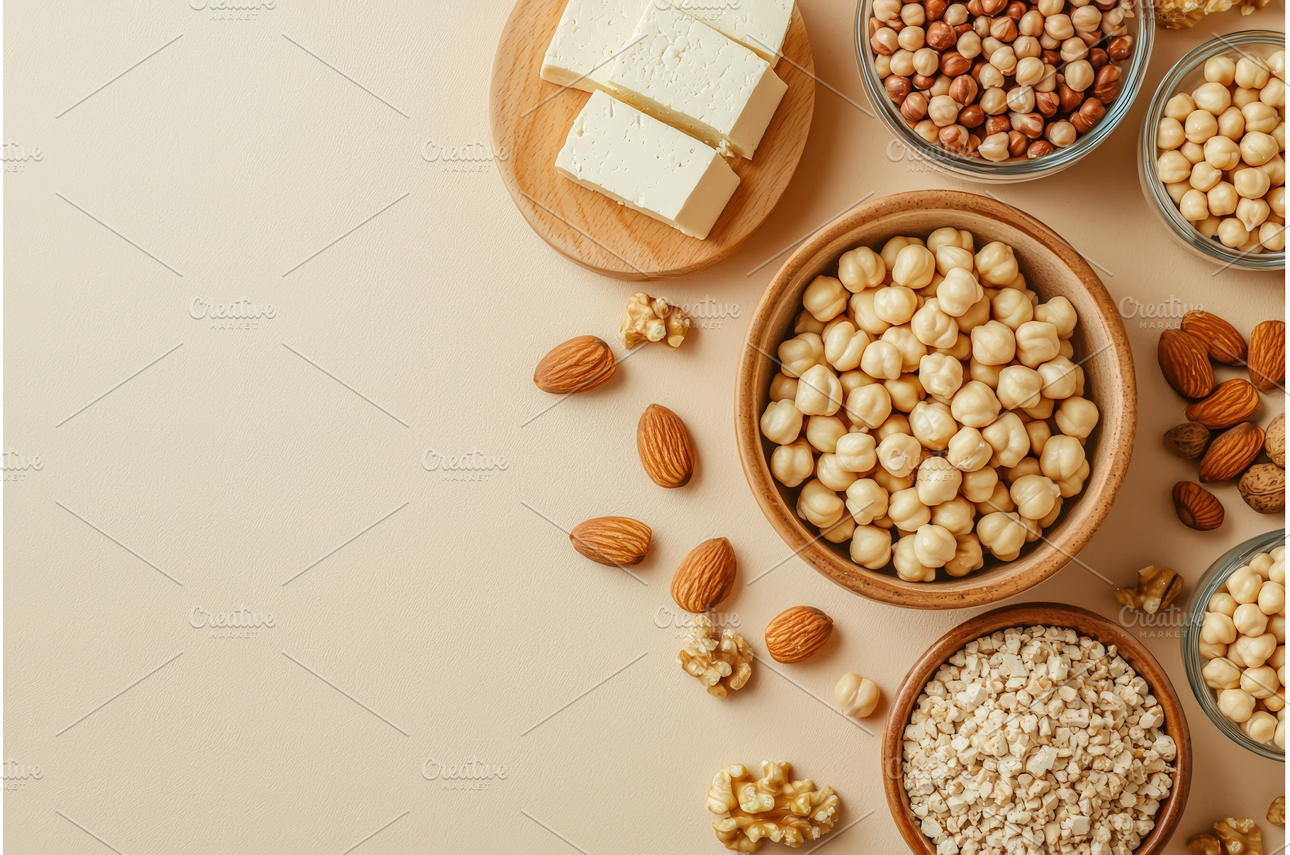 Vegan Protein Sources: Tofu, a Food & Drink Photo by Rodica Ciorba