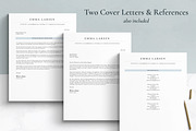 ATS Friendly Resume Template, a Resume Template by Get Landed (Thumbnail 2 of 9)