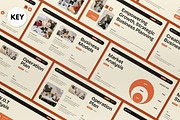Cream Orange Business Plan Keynote, a Presentation Template by graphicook (Thumbnail 1 of 4)