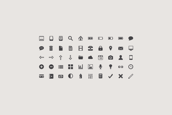 50 Retina Icons