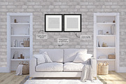 Interior Mockup Farmhouse Bundle, a Household Mockup by Designed By Gorovaya (Thumbnail 19 of 26)
