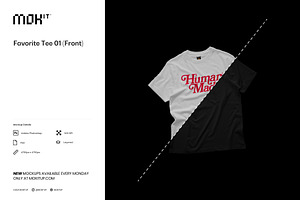 MOKITUP: Tee 01 Front Mockup