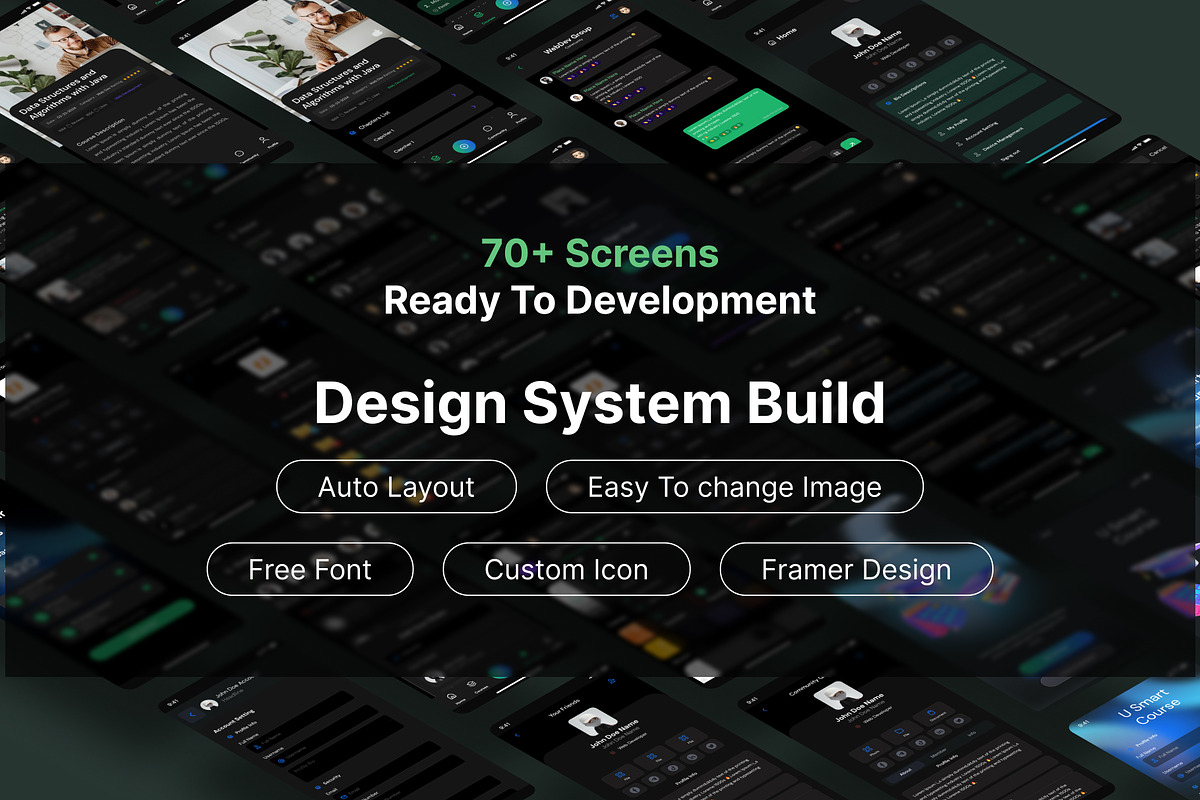 Online learning and community UI Kit, an UI Kit Template by Pixel Blend (Photo 5 of 7)