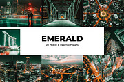 20 Emerald Lightroom Presets & LUTs, a Preset Add-On by SparkleStock (Thumbnail 1 of 9)