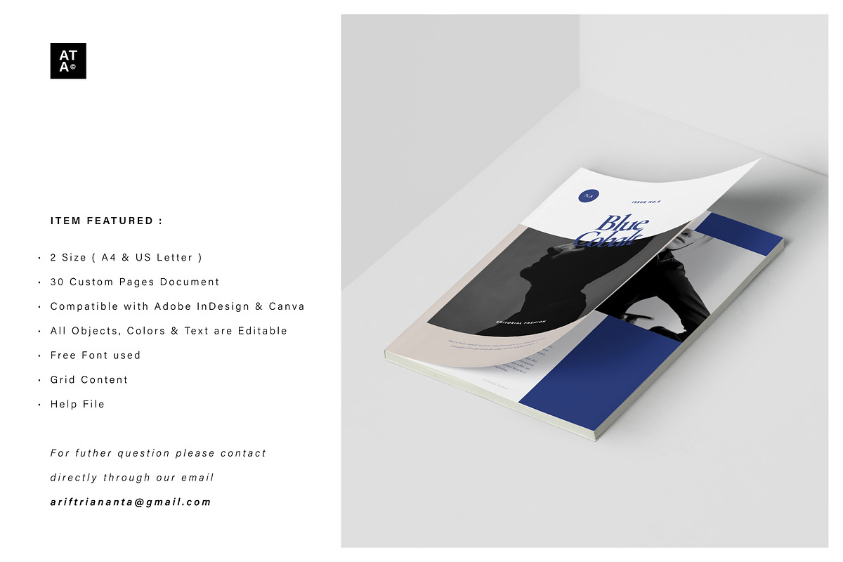BLUE Multipurpose Catalog, a Magazine Template by Arif Tri Ananta (Photo 13 of 14)