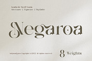 Negaroa - Aesthetic Serif, a Serif Font by Ardyanatypes (Thumbnail 1 of 12)