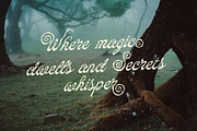 ED Fable Whisper - Whimsical Script, a Handwritten Font by Emyself Design (Thumbnail 5 of 10)