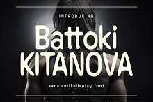 Battoki Kitanova Sans Display Font