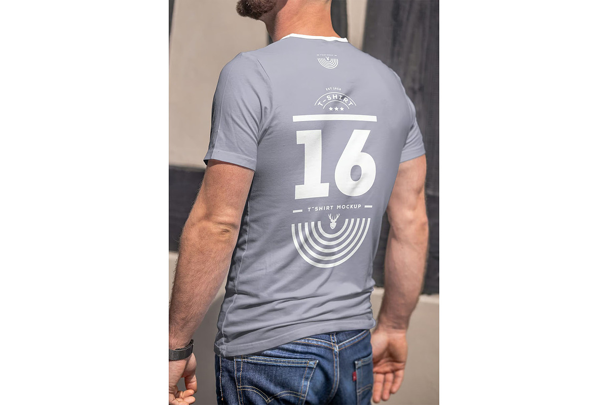 T-Shirt Mock-up, a Shirt Mockup by zippypixelstudio (Photo 11 of 11)
