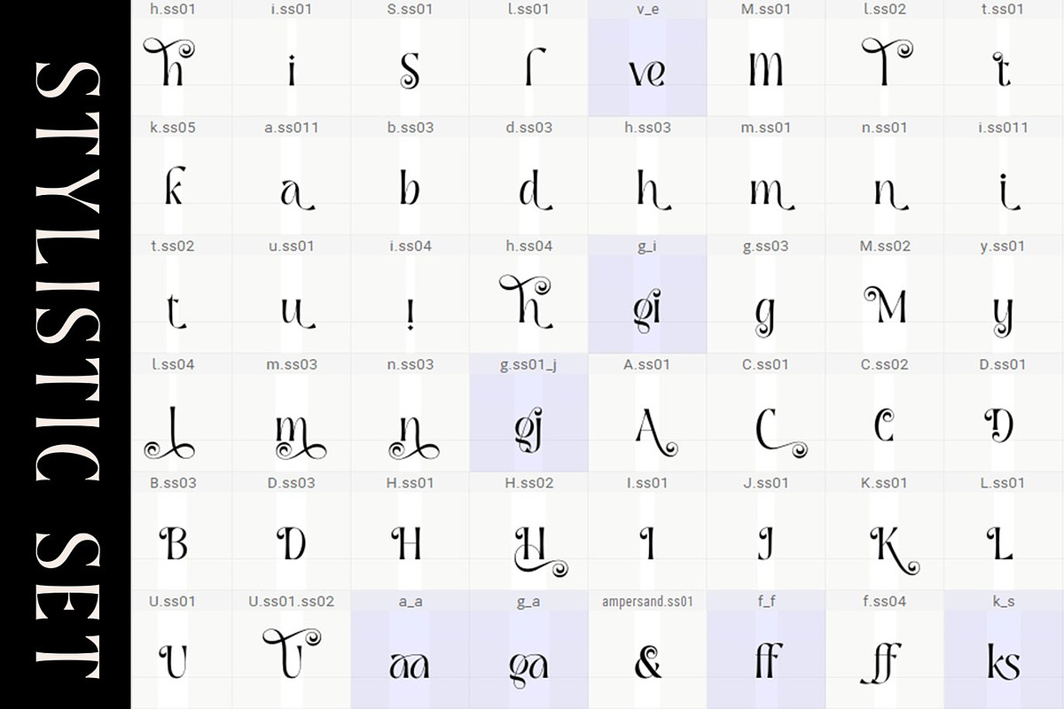 Helomat - Elegant Serif Display, a Serif Font by Luna Shop (Photo 3 of 12)