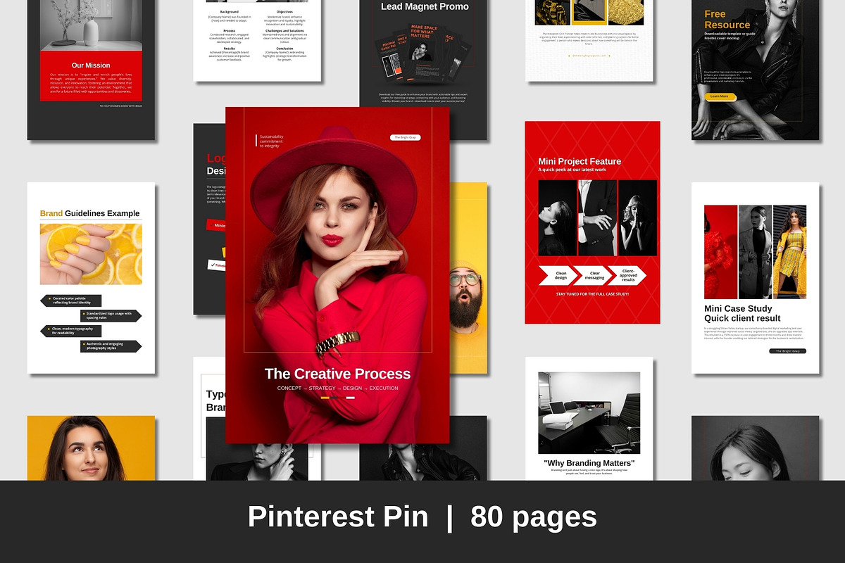 Creative Digital Agency Canva Bundle preview 7