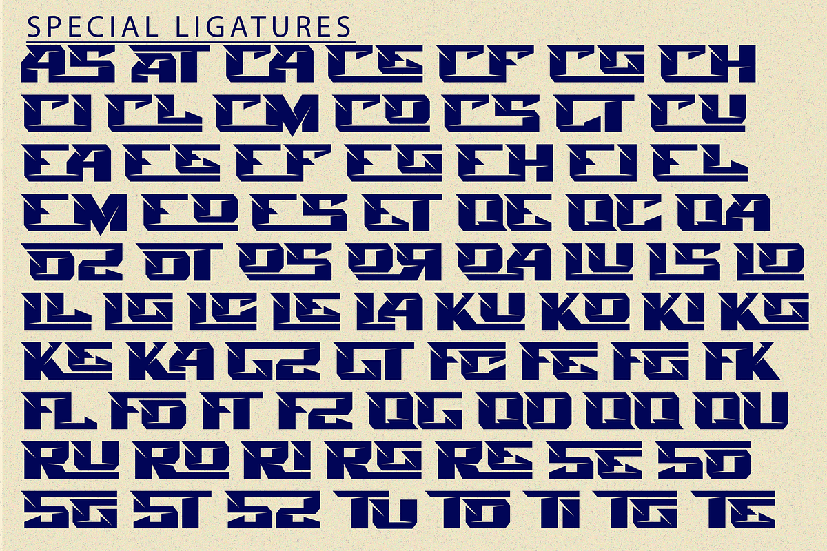 Great Sport Font, a Sans Serif Font by 177Studio (Photo 8 of 8)