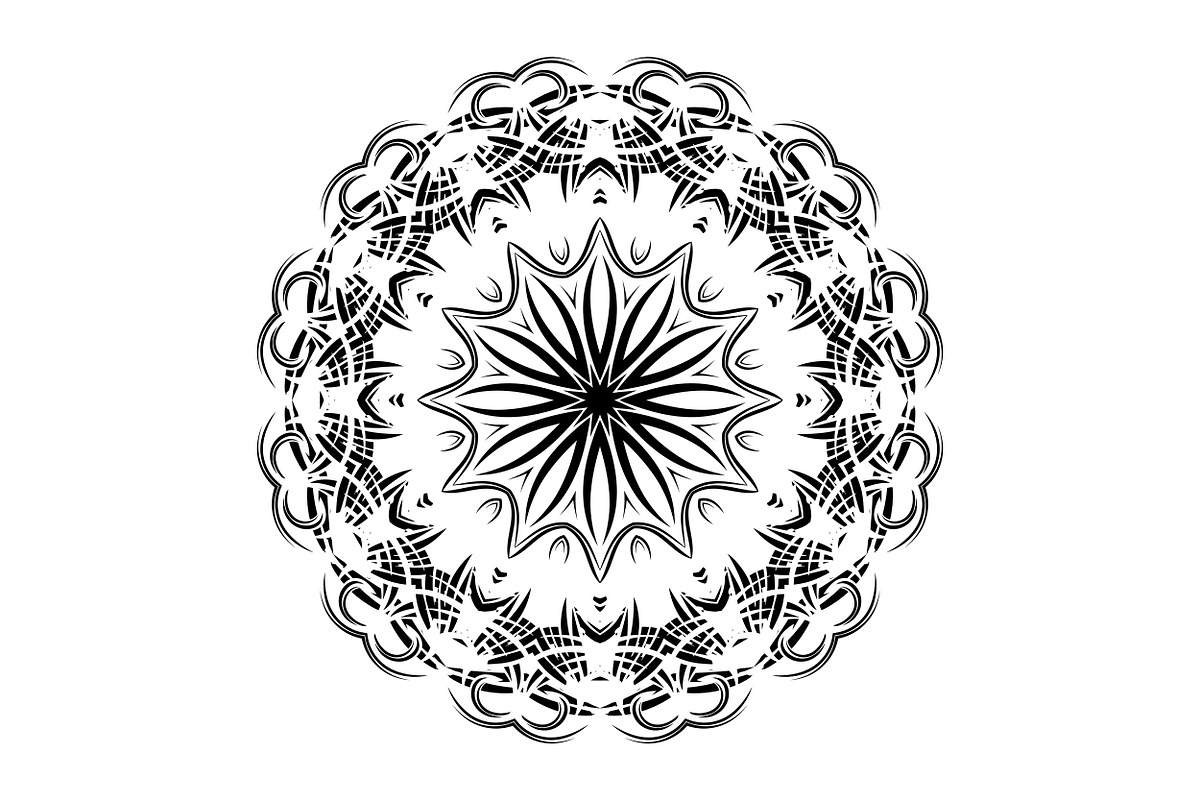 High Quality Mandala Clipart Bundle, a Decorative Illustration by NJ Himel (Photo 85 of 103)