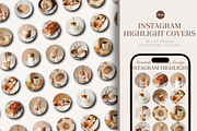 INSTAGRAM HIGHLIGHT COVERS, a Social Media Template by The Little Lily Studio (Thumbnail 1 of 5)
