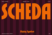 GW Scheda, a Font by Goodwheel Studio (Thumbnail 1 of 14)