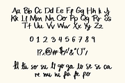Frosted Pine Handwritten Font, a Handwritten Font by mpllano14 (Thumbnail 6 of 6)