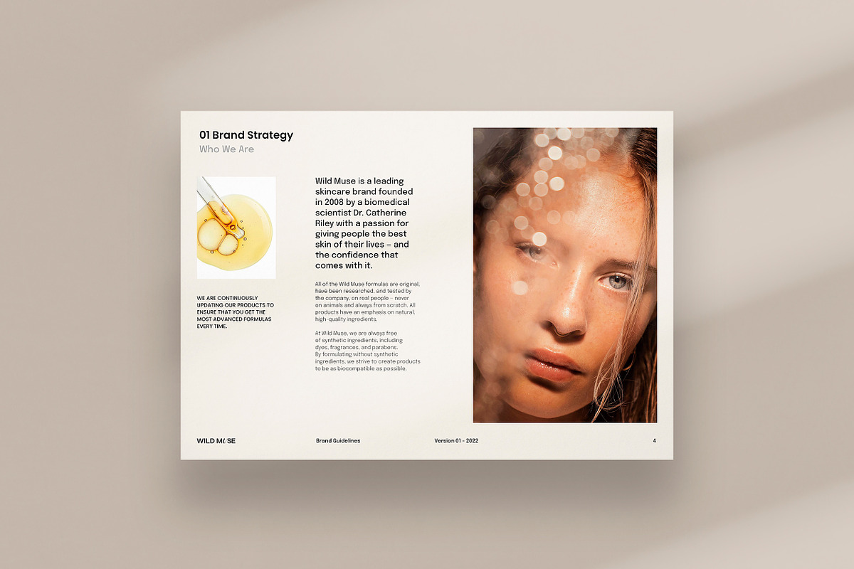 WILD MUSE / Brand Guidelines, a Brochure Template by Studio Dara (Photo 2 of 23)