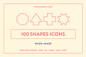 Shapes Line Icons