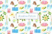 Watercolor SPA Design Elements, an Object Graphic by Sunshine Art Shop (Thumbnail 5 of 7)