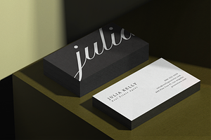 Chic Business Card Template Canva, a Business Card Template by LePosey Studio