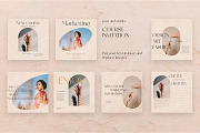 Instagram for coach set CANVA PS, a Social Media Template by Craft_Monkey (Thumbnail 9 of 15)