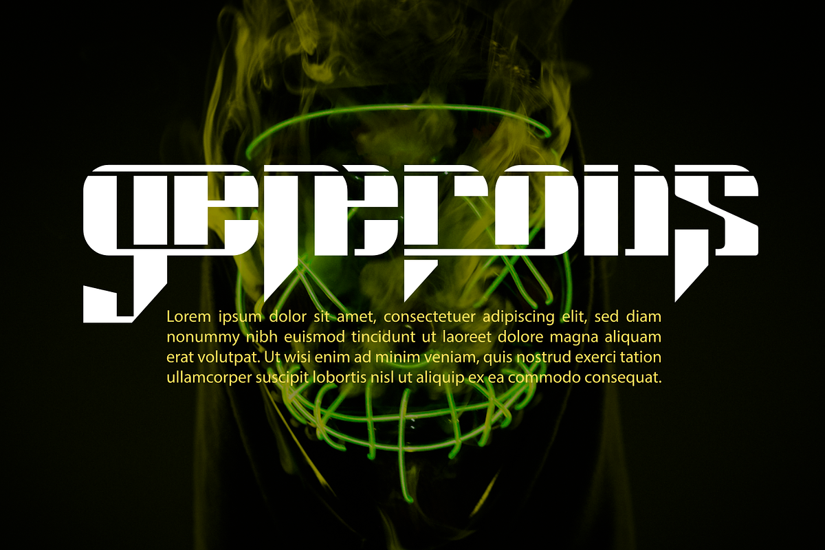 Achilles Meditation - Hero Font, a Sans Serif Font by 177Studio (Photo 3 of 8)