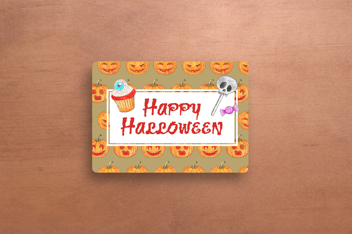 Hallloween Card Design Set, an Illustration by An Design (Photo 5 of 5)