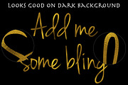 Aurelie-Gold Sheet Texture Effect V1, a Layer Style Add-On by Made by Mancie (Thumbnail 3 of 5)