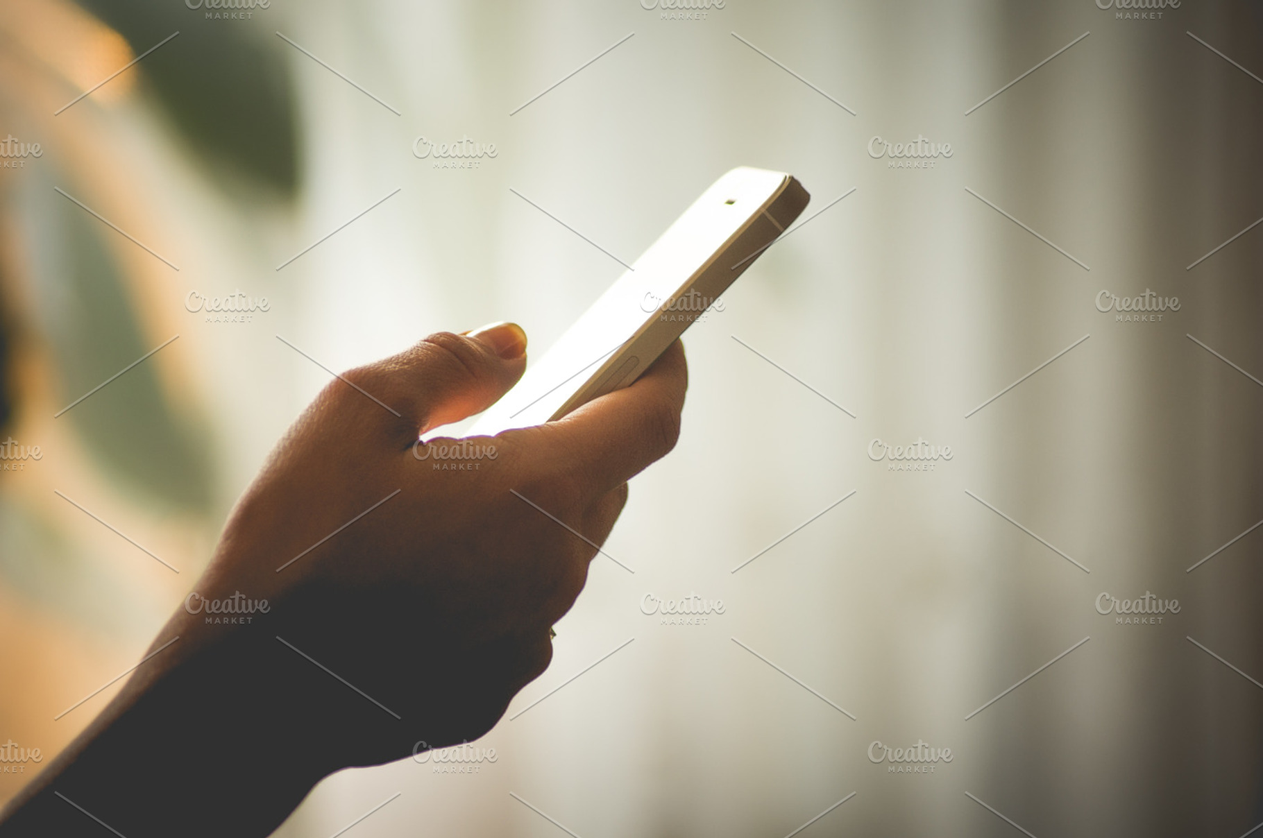 Smartphone in girl's hand - Sunset, a Technology Photo by Zibloidix