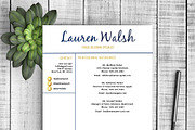 Resume Template - Lauren, a Resume Template by Resume Template Shoppe (Thumbnail 4 of 4)