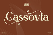 Cassovia - Modern Serif Font, a Serif Font by Rishsketch (Thumbnail 1 of 15)