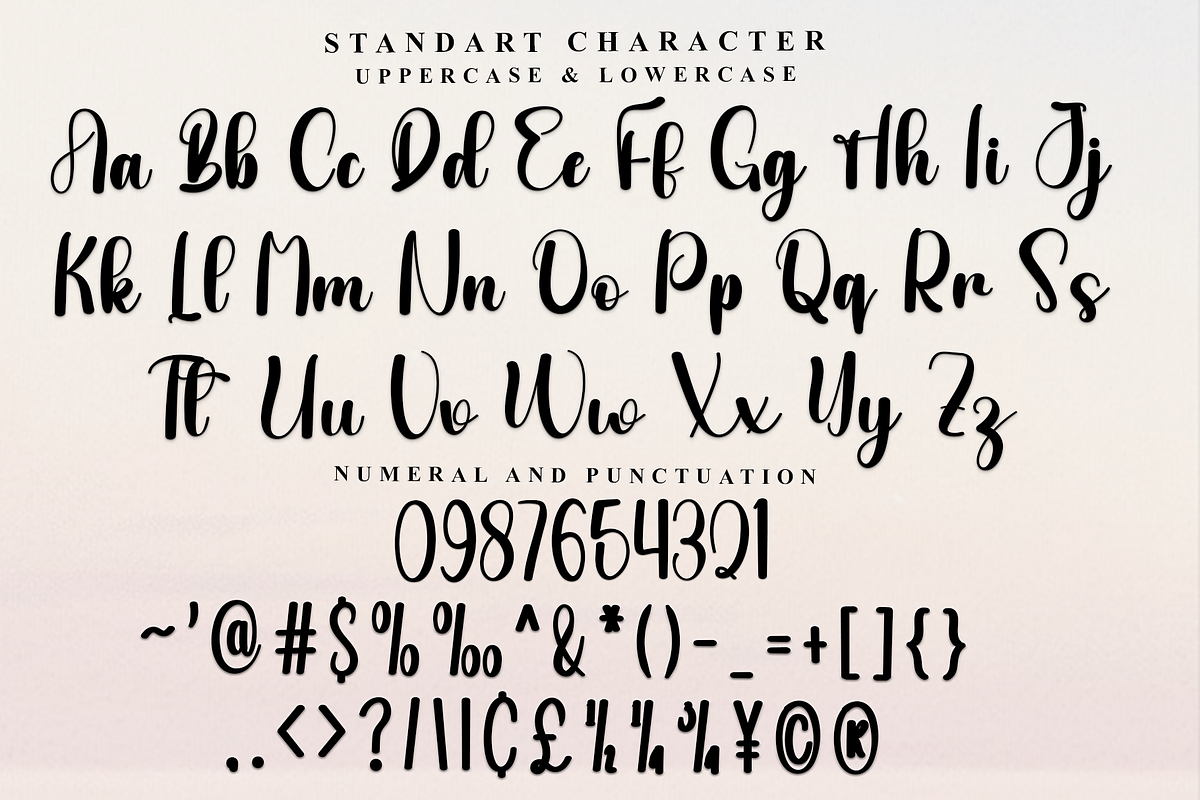Vintage American, a Handwritten Font by InermediaSTUDIO (Photo 6 of 8)