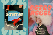 Tropiquaint Bubbly Y2K Groovy Font, a Sans Serif Font by Struvictory.art (Thumbnail 3 of 9)