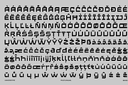 UT Qartige - A Technofuturistic Font, a Font by Universitype (Thumbnail 6 of 12)