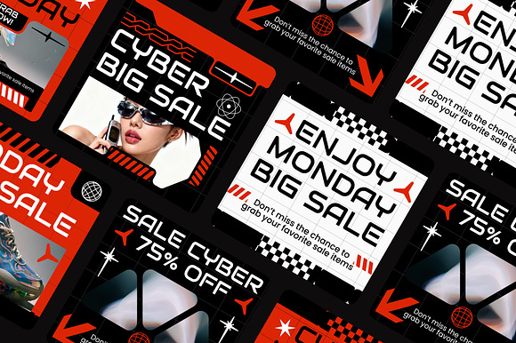 Cyber Monday Social Media After Effect preview 2