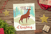 Christmas cards design, an Animal Illustration by Giraffarte (Thumbnail 3 of 6)